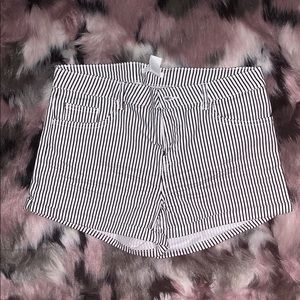 NWOT pinstripe shorts
